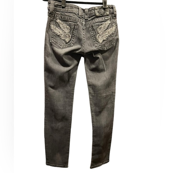 Miss Me Angel Wings black color size 30" - Picture 6 of 13